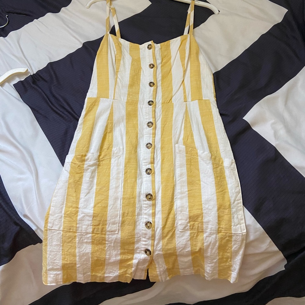 Button up dress